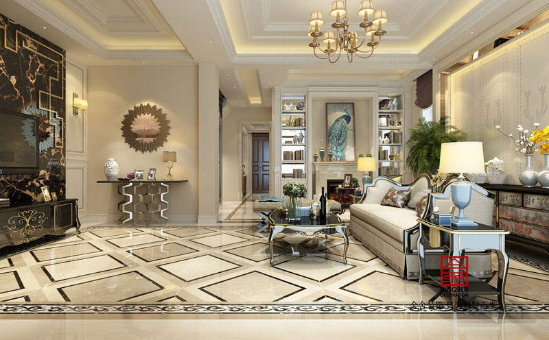 大者300平別墅歐式效果圖案例