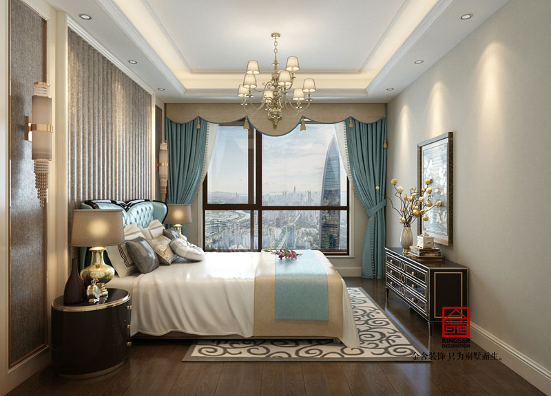 新源燕府550平新古典風格設計作品