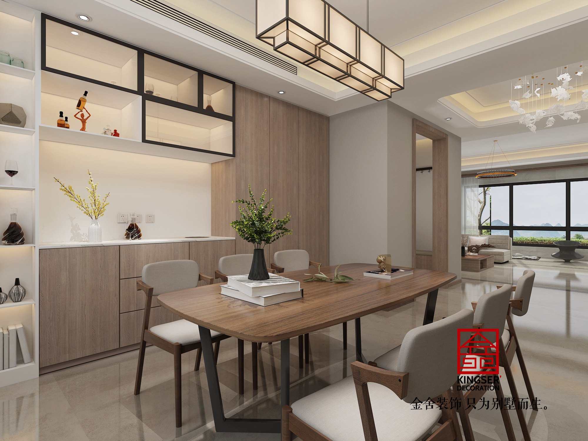 大者165平米現代風格設計效果圖