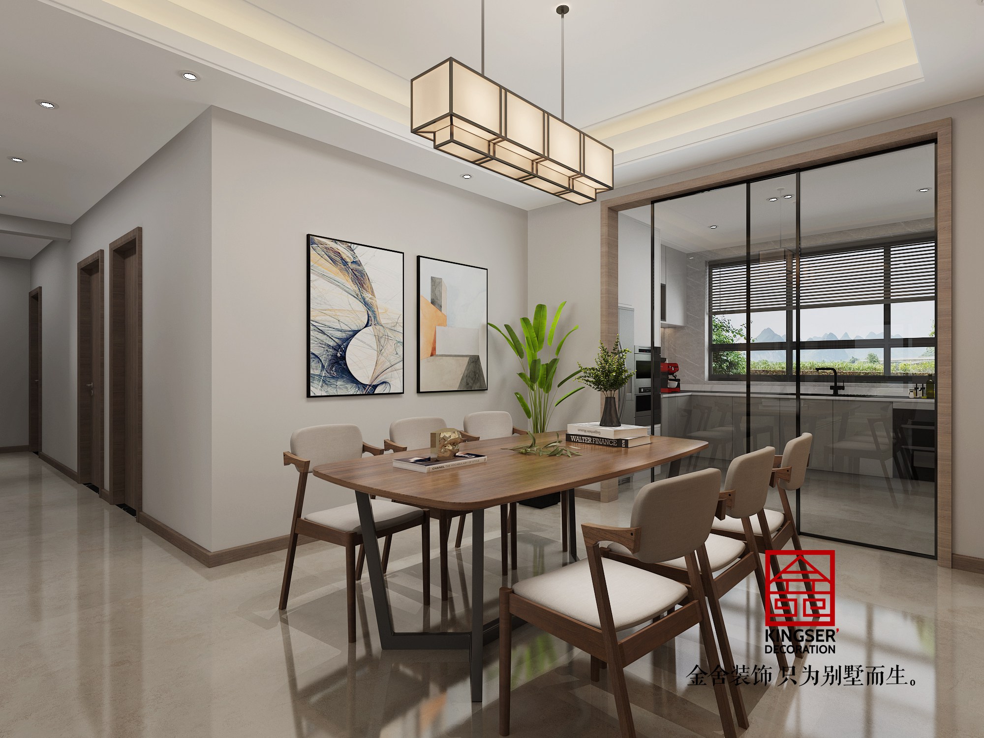 大者165平米現代風格設計效果圖