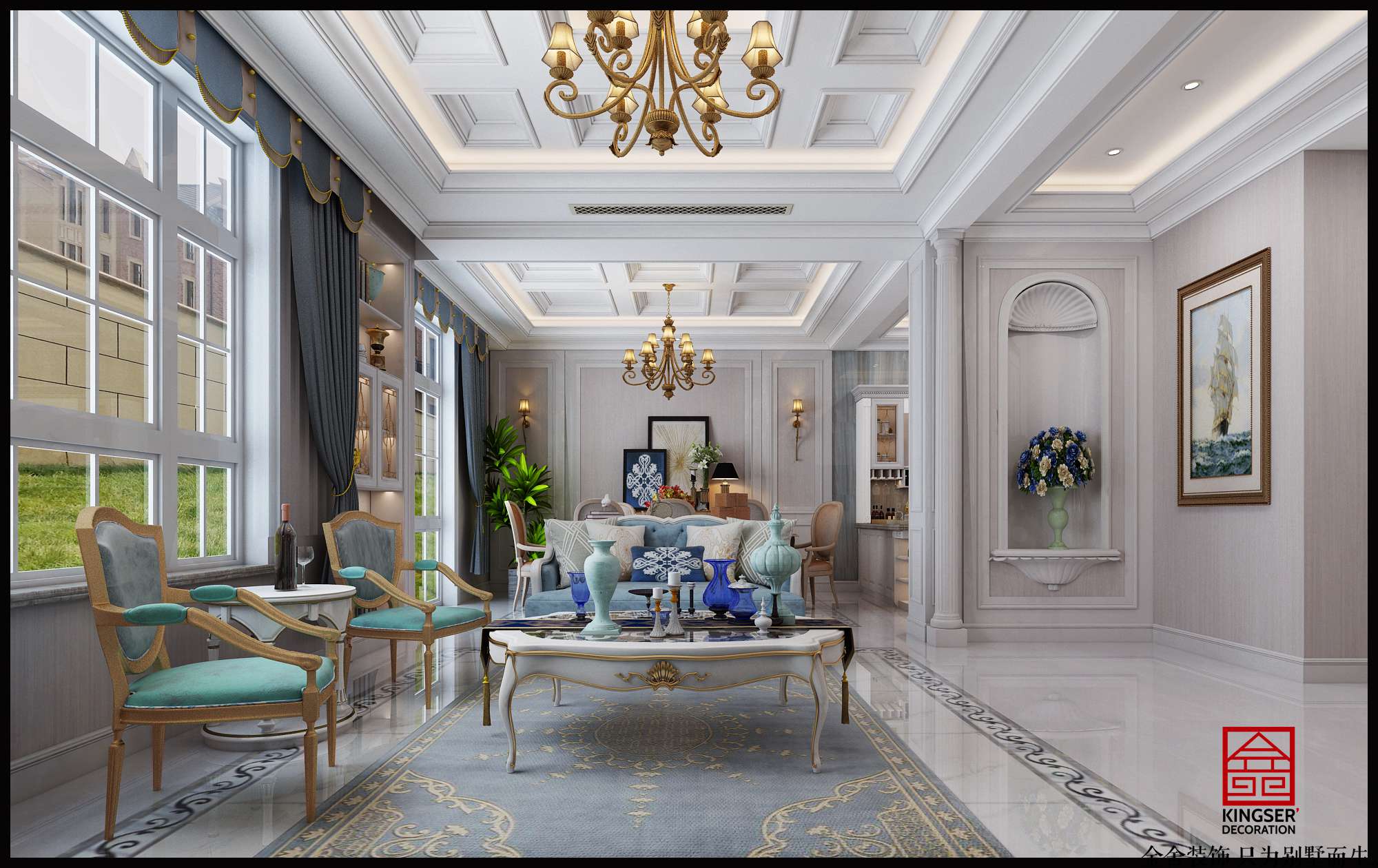 西山林語345平新古典案例欣賞