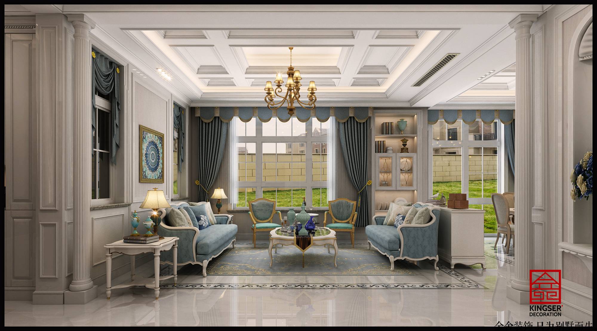 西山林語345平新古典案例欣賞