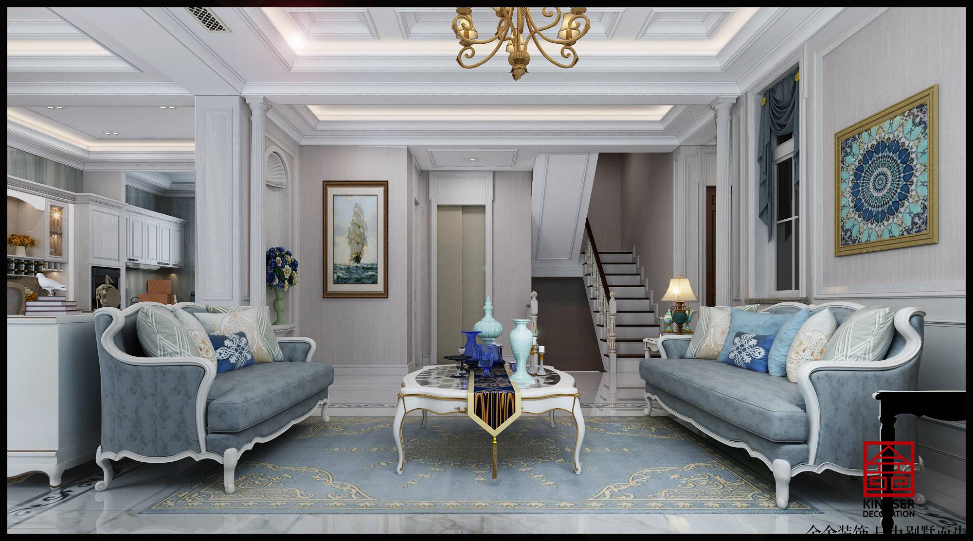 西山林語345平新古典案例欣賞