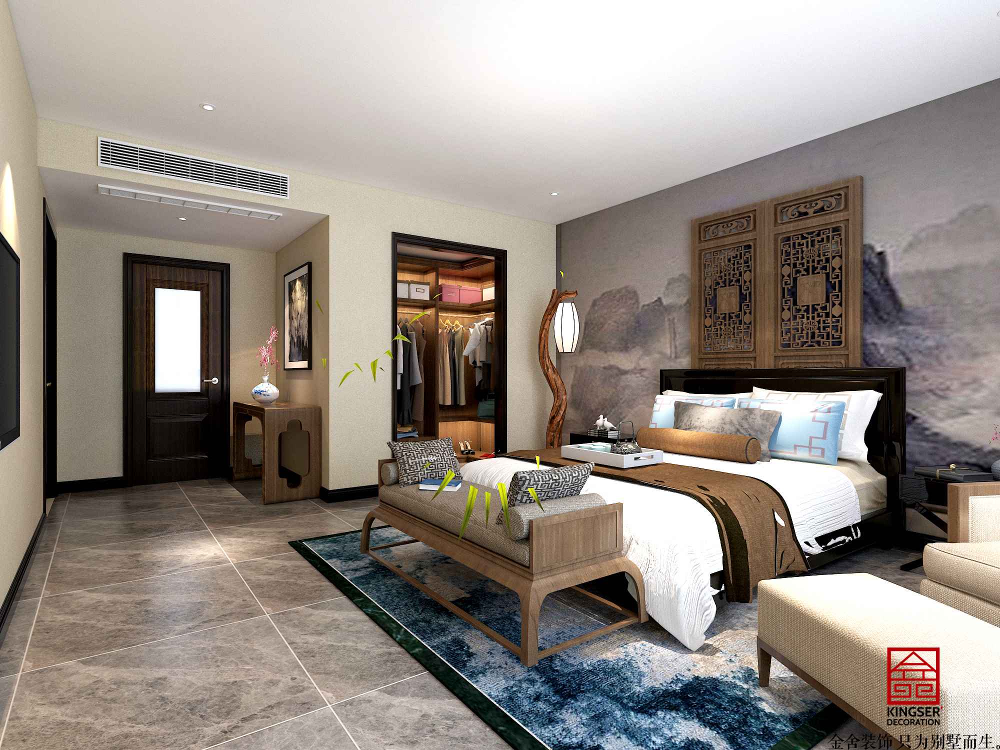 大者國山雅院180平新中式案例