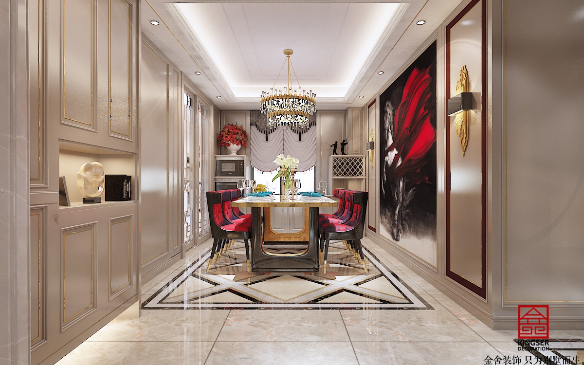 德賢公館212平輕奢風格案例