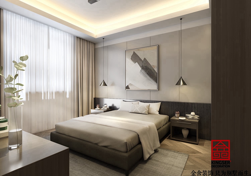 維多利亞三期156平現(xiàn)代簡約風格效果圖