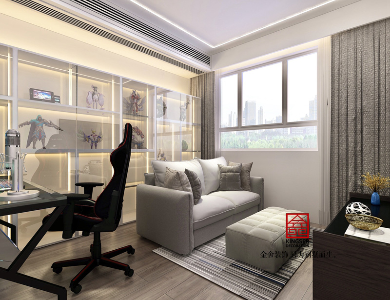 尚賓城173平現(xiàn)代簡約風(fēng)格裝修效果圖