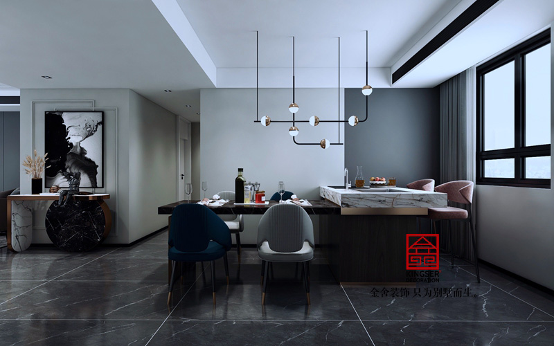 尚賓城173平現(xiàn)代簡約風(fēng)格裝修效果圖