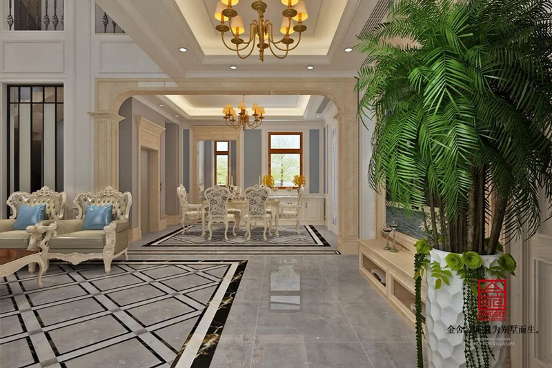 西山林語300㎡歐式風格效果圖