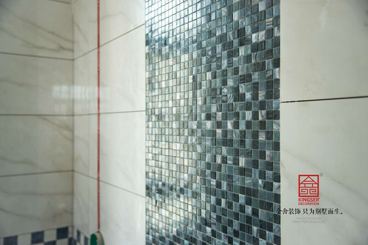 保利西山林語400平油工施工現場