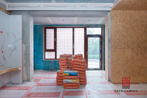 唐宮原著400平木工施工現(xiàn)場(chǎng)