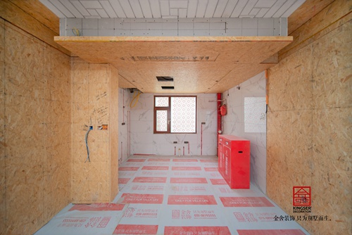 唐宮原著400平木工施工現(xiàn)場(chǎng)