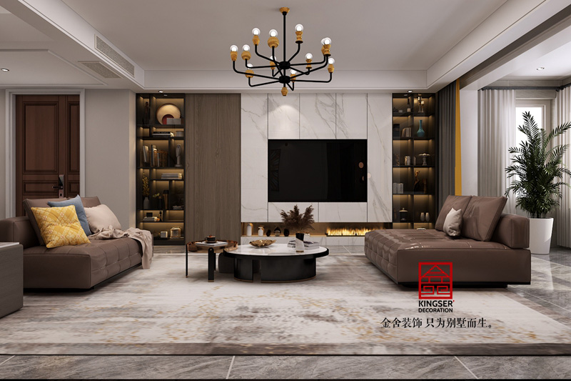 東南智匯城-現代風格-客廳設計效果圖