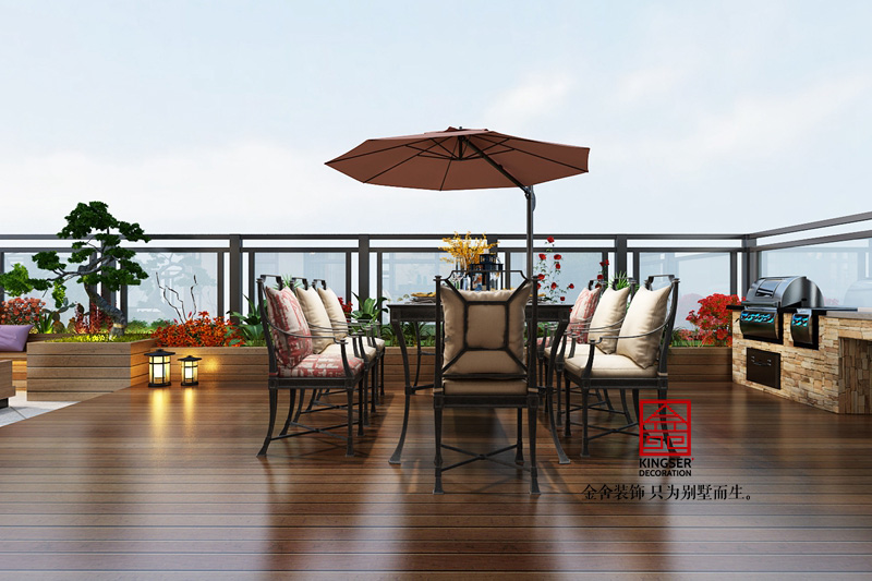 東南智匯城-現代風格-頂樓設計效果圖