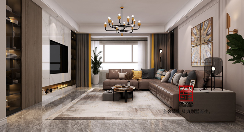 東南智匯城-現代風格-客廳設計效果圖