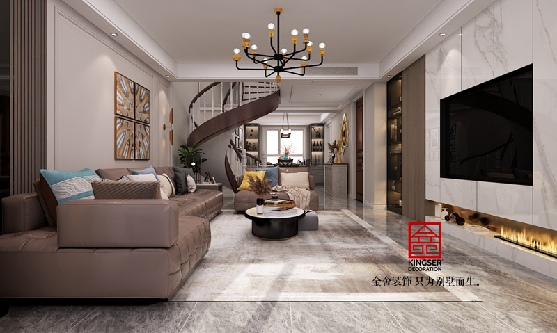 東南智匯城-現代風格-客廳設計效果圖