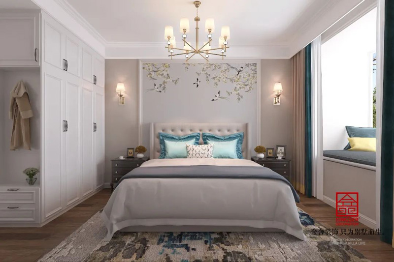 東南智匯城-現代輕奢-臥室效果圖