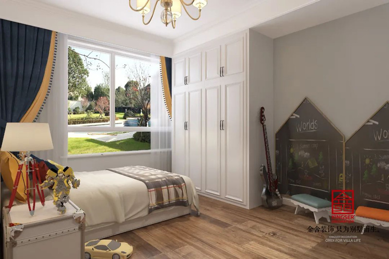 東南智匯城-現代輕奢-臥室效果圖