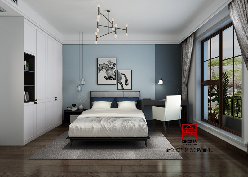 西山林語-極簡風格-別墅裝修效果圖