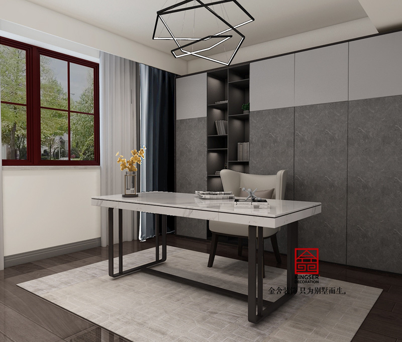 西山林語-極簡風格-別墅裝修效果圖