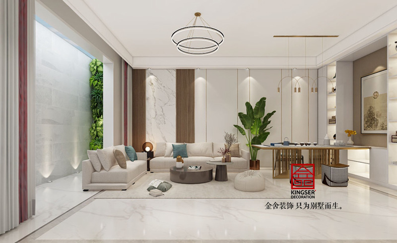 西山林語-極簡風格-別墅裝修效果圖