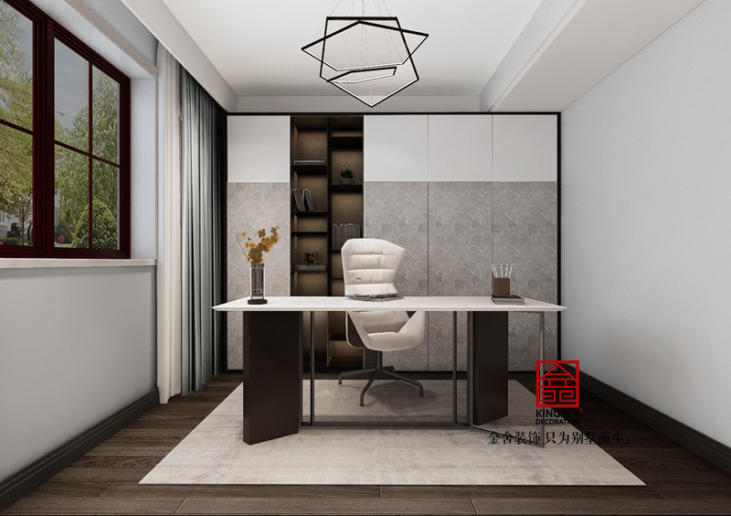 西山林語-極簡風格-別墅裝修效果圖