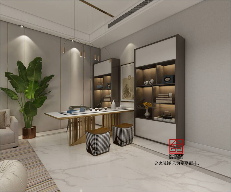 西山林語-極簡風格-別墅裝修效果圖