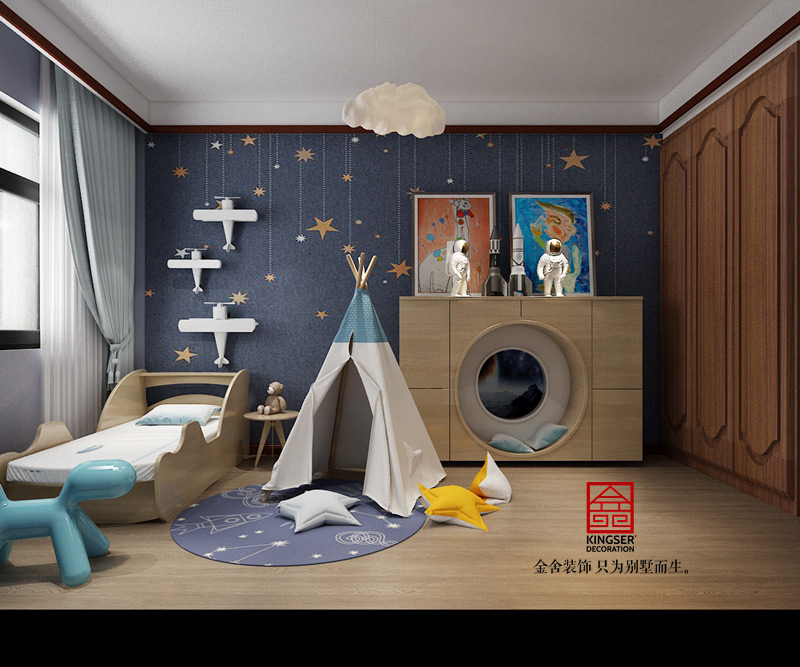 融創中心-217平米-中式效果圖