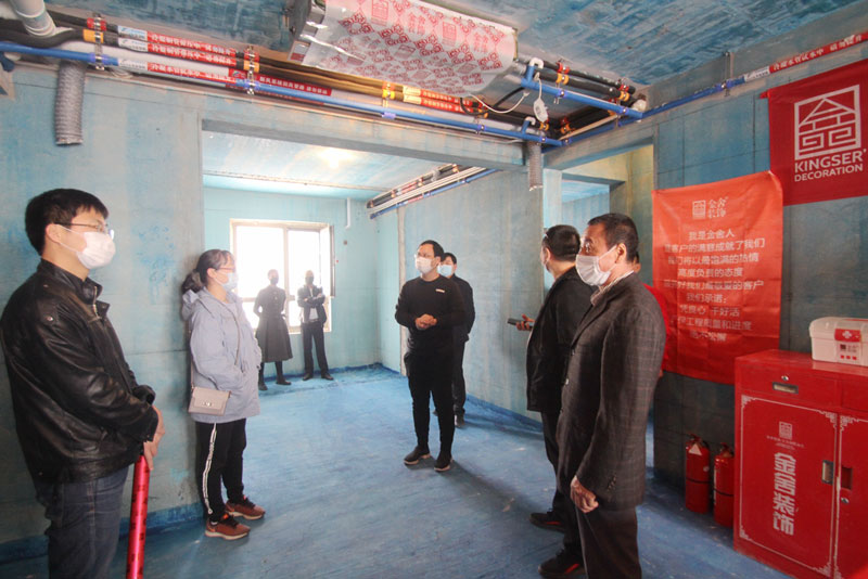 石家莊裝修工地-東南智匯城-132平米