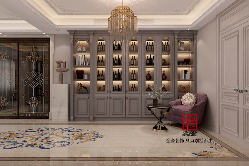 榮盛華府-新古典風格-裝修效果圖