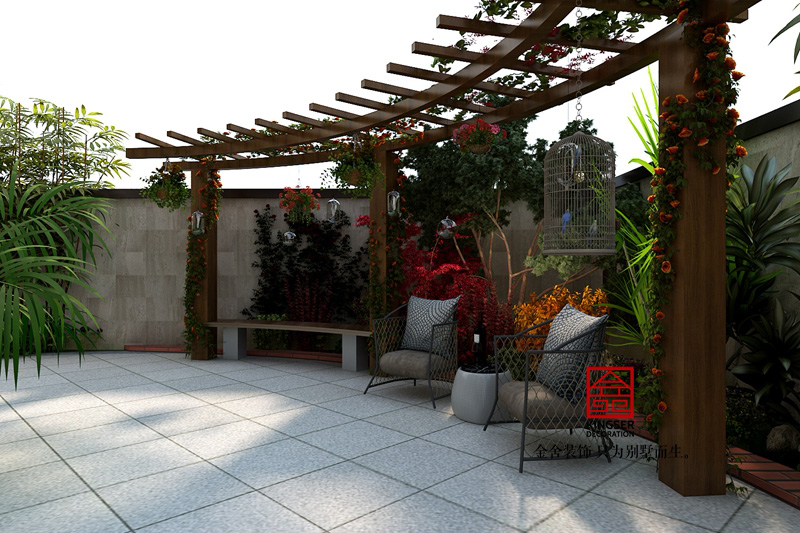 萬合名著-別墅裝修-效果圖