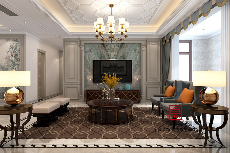 萬合名著-別墅裝修-效果圖