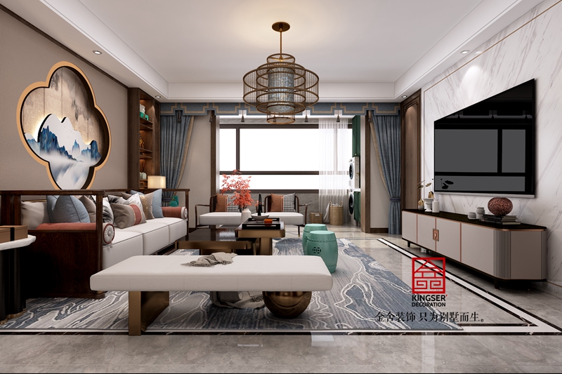 榮盛華府-新中式-效果圖