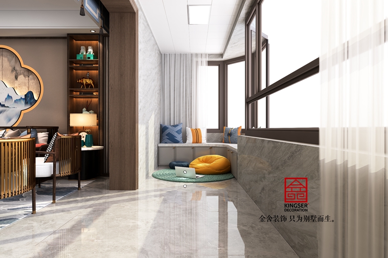 榮盛華府-新中式-效果圖