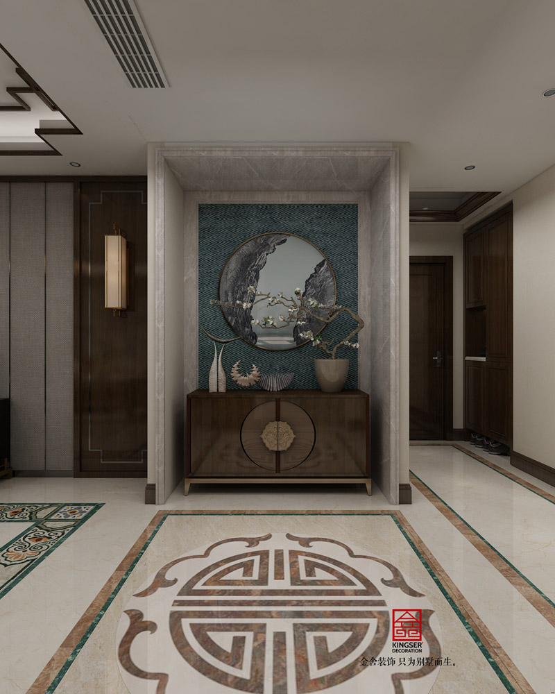 西山壹號(hào)-中式風(fēng)格-裝修效果圖