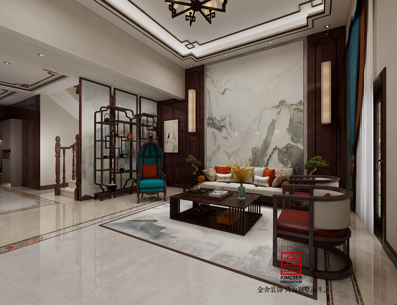 西山壹號(hào)-中式風(fēng)格-裝修效果圖