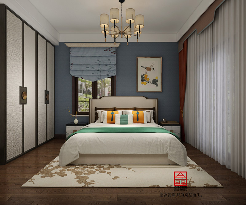 西山壹號(hào)-中式風(fēng)格-裝修效果圖