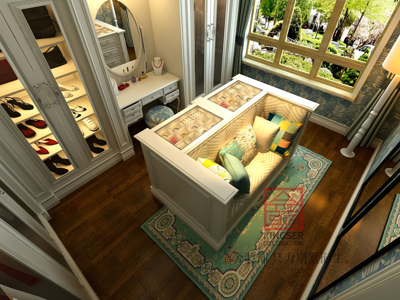 原河名墅-別墅裝修-現代簡約風格效果圖