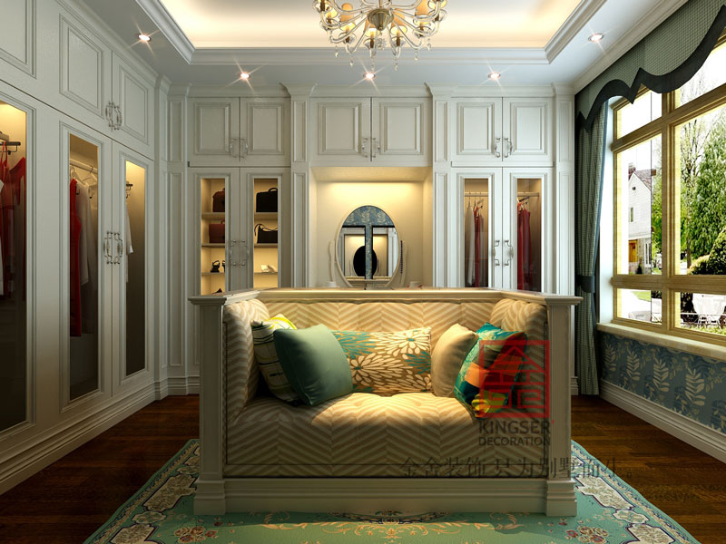 原河名墅-別墅裝修-現代簡約風格效果圖