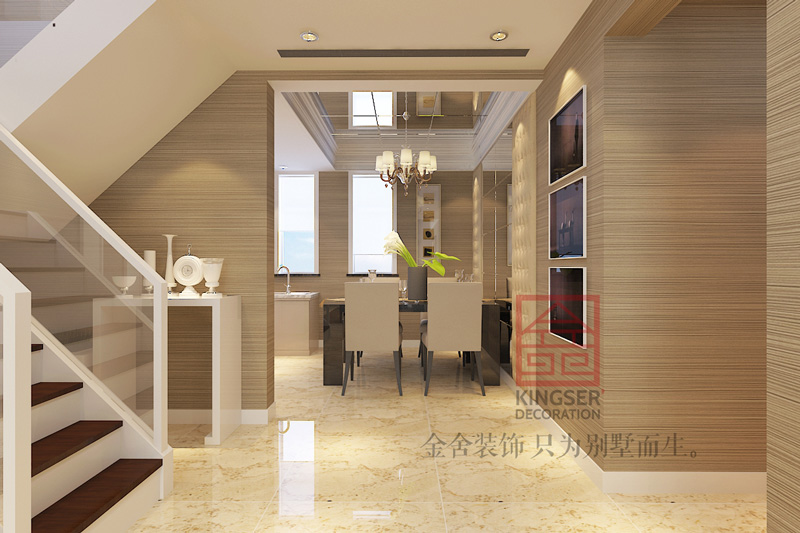 棕櫚灣262㎡現代風格裝修效果圖