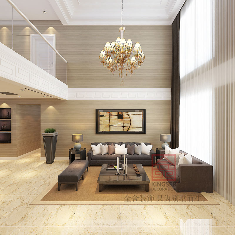 棕櫚灣262㎡現代風格裝修效果圖