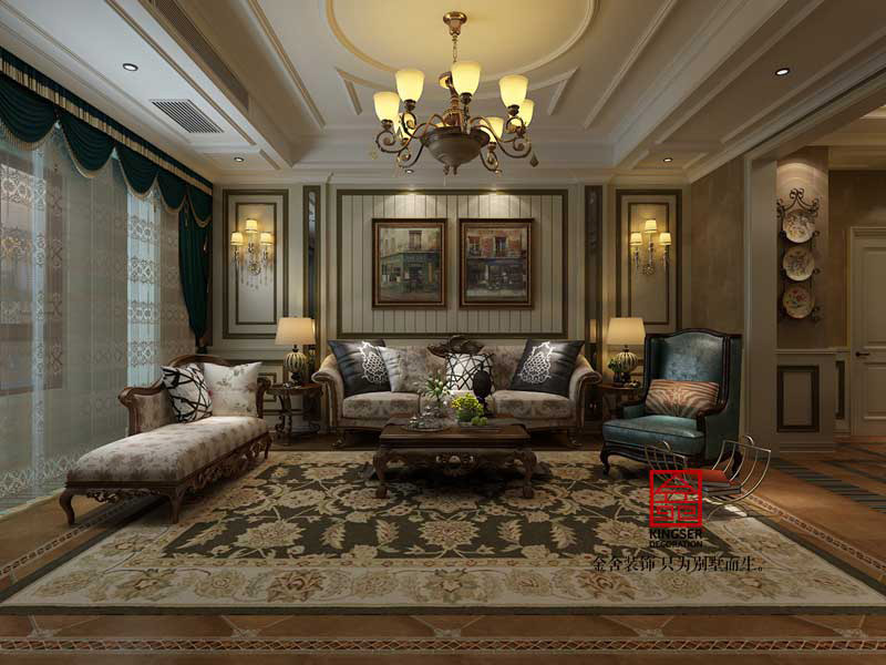 自建別墅-美式風格-裝修設計