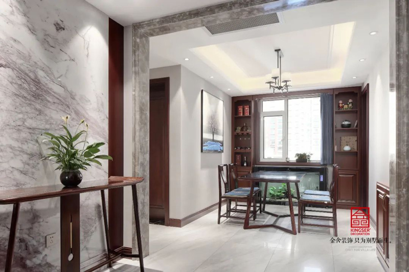 保利拉菲-新中式風格-裝修設計實景圖