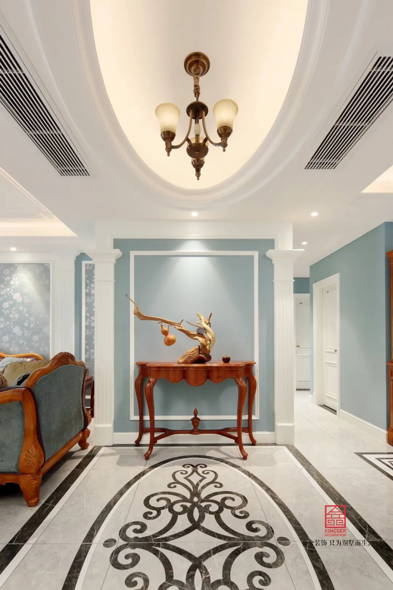 保利拉菲裝修設計混搭風格實景圖