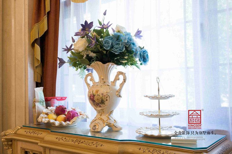 鑫界王府別墅裝修設計歐式風格實景圖