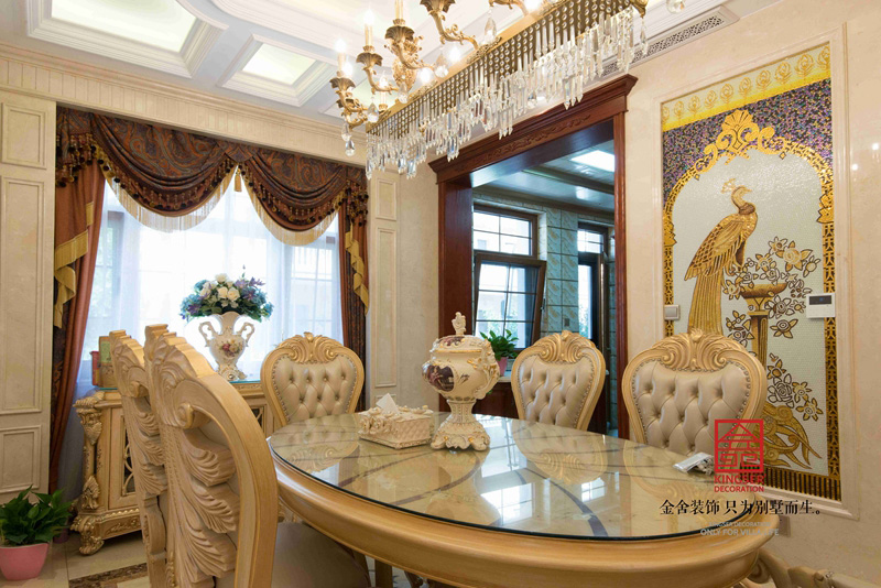 鑫界王府別墅裝修設計歐式風格實景圖