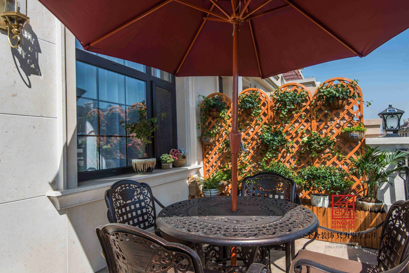 鑫界王府別墅裝修設計歐式風格實景圖