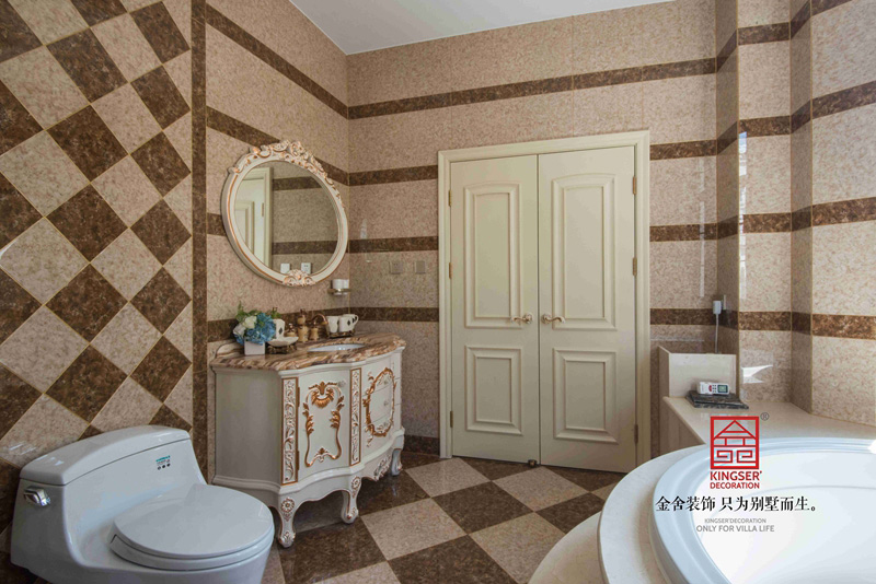 鑫界王府別墅裝修設計歐式風格實景圖