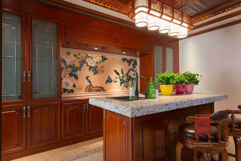 鑫界王府別墅裝修設計歐式風格實景圖