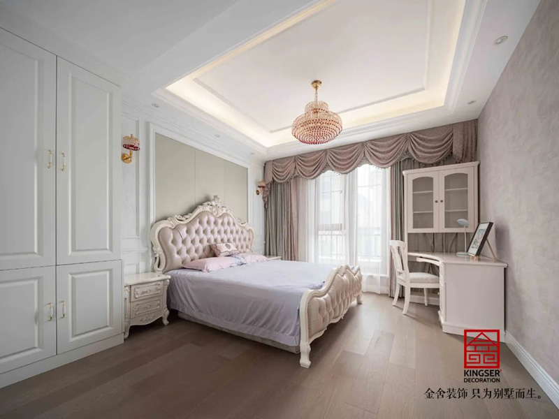 西山林語別墅裝修540㎡歐式風格實景圖